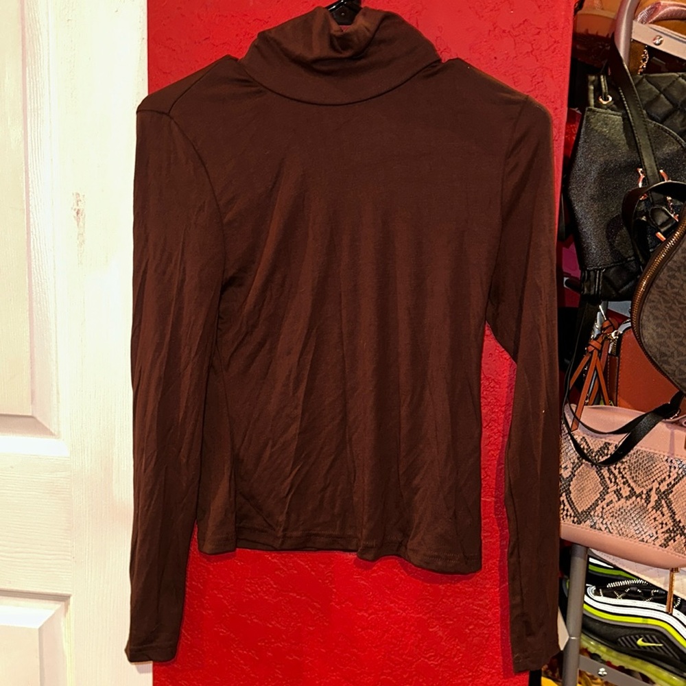 SHEIN long sleeve turtleneck shirt